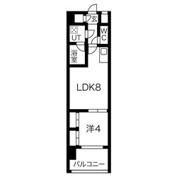 パラゴン梅南ステーションフロントの物件間取画像